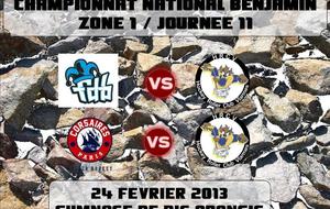 24 février 2013 - Championnat Benjamins - Journée 11 - 